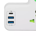 SOCKET WITH UNIVERSAL PORT