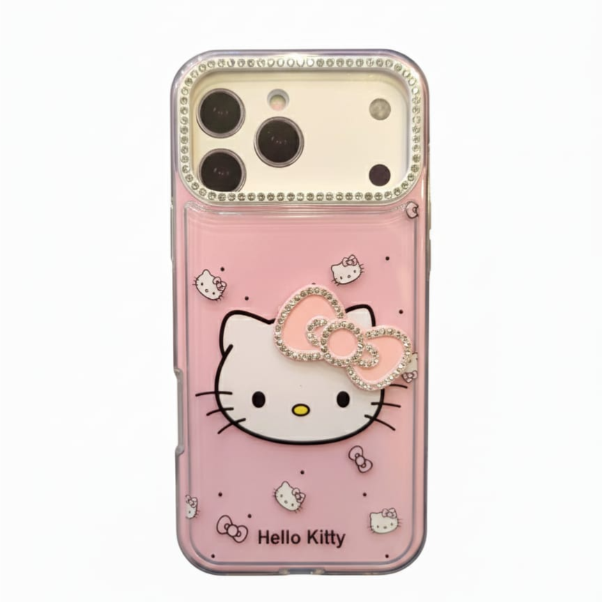 Hello Kitty iPhone 17 Pro Max Cover pink