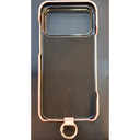 iPhone 17 Pro Magsafe Leather Case With Neck Strap Pink