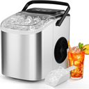 YH16M Portable Stainless Steel Bullet Ice Cube Maker With 9 Ice Cubes Per 6 8 Mins Home Ice Making Machine