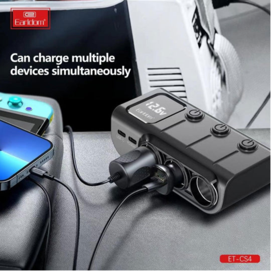 Car Charger Splitter 120w - earldom