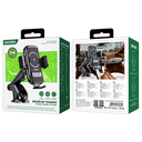 Kakusiga - Ksc-1183 Wireless Fast Charging 15w Car Holder (Center Console) Black