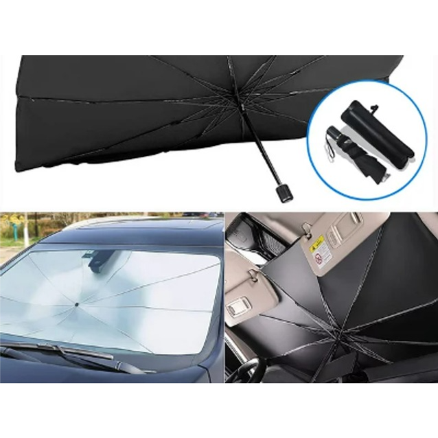 Premium Car Windshield Sun Shade Uv Rays And Heat Sun Visor Protector