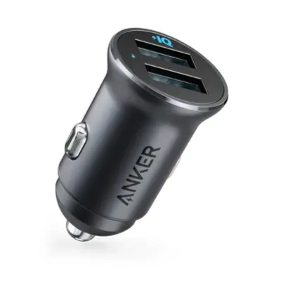 Anker Powerdrive 2 Alloy Metal Mini Car Charger