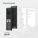 Green Lion Wireless Remote Pro with Keyboard and Mouse - Black