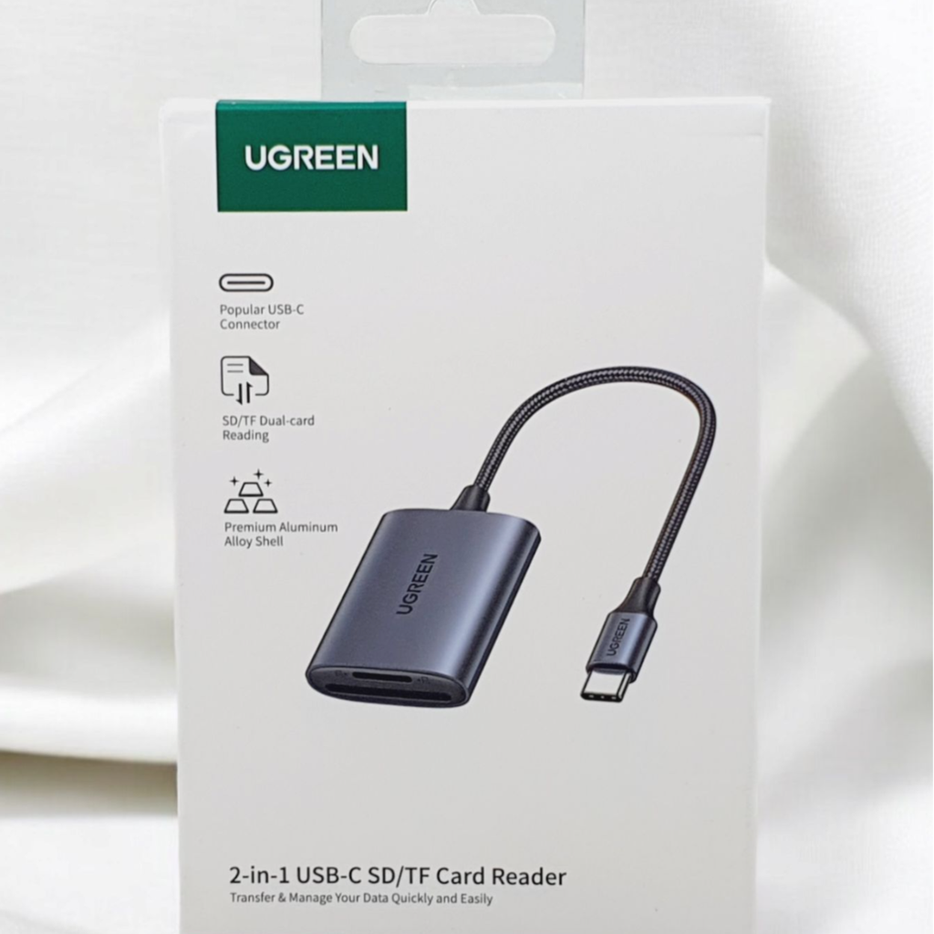 UGREEN 2-IN-1 USB-C SD/TF CARD READER
