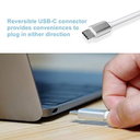 USB-C to VGA Adapter, USB 3.1 Type C (Thunderbolt 3) to VGA Converter Compatible with MacBook Pro, New MacBook, MacBook Air 2018, Dell XPS 13/15, Surface Book 2 and More (Silver)
