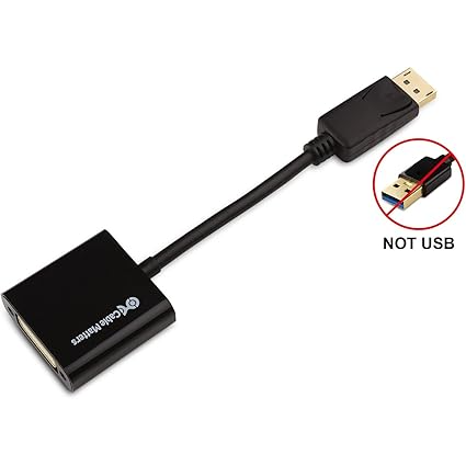 Cable Matters Active DisplayPort to DVI Adapter (Active DP to DVI Adapter) with Eyefinity Technology Support