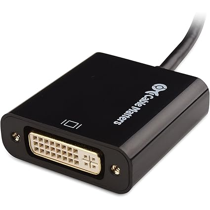 Cable Matters Active DisplayPort to DVI Adapter (Active DP to DVI Adapter) with Eyefinity Technology Support