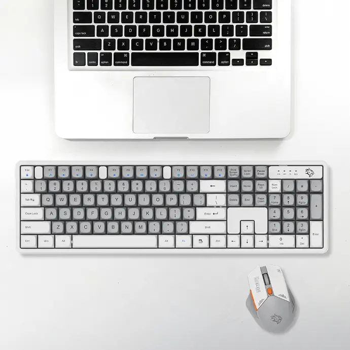 PORODO GAMING DESIGN WIRELESS KEYBPARD MOUSE SET PDX225