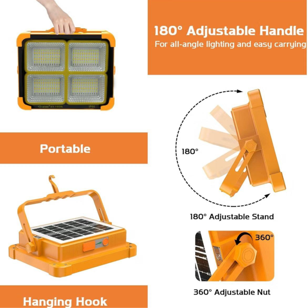 Gunter Solar LED Emergency Light