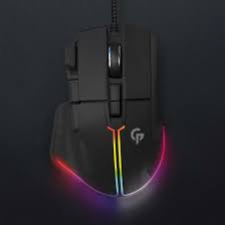 Porodo Gaming 9D Wired Mouse DPI 12800 with 13 Modes RGB Light - Black