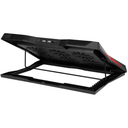 XTRIKE ME FN811 Laptop Cooling Pad Stand – 6 x RED Led Fans – 2 USB Ports – Support UP 17 Inch
