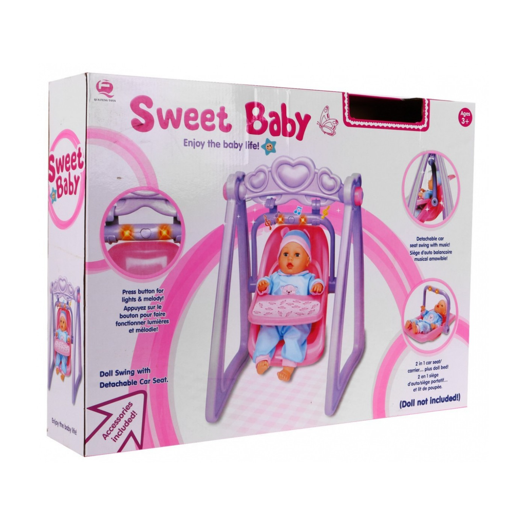 Buy doll swing and highchair toy