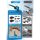 2 in 1 cordless electric air blower and vacuum cleaner