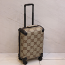 Premium brown Pattern Travel Trolley Set