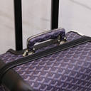 Premium blue Pattern Travel Trolley