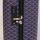 Premium blue Pattern Travel Trolley