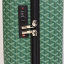 Premium Green Pattern Travel Trolley