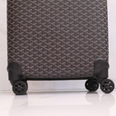 Premium black Pattern Travel Trolley Set