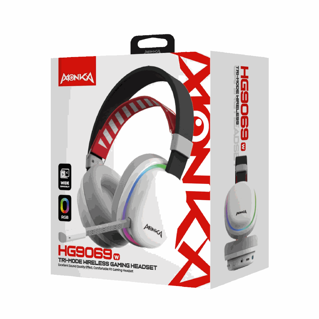 Monka Echo HG9069W Wireless Stereo Gaming Headset