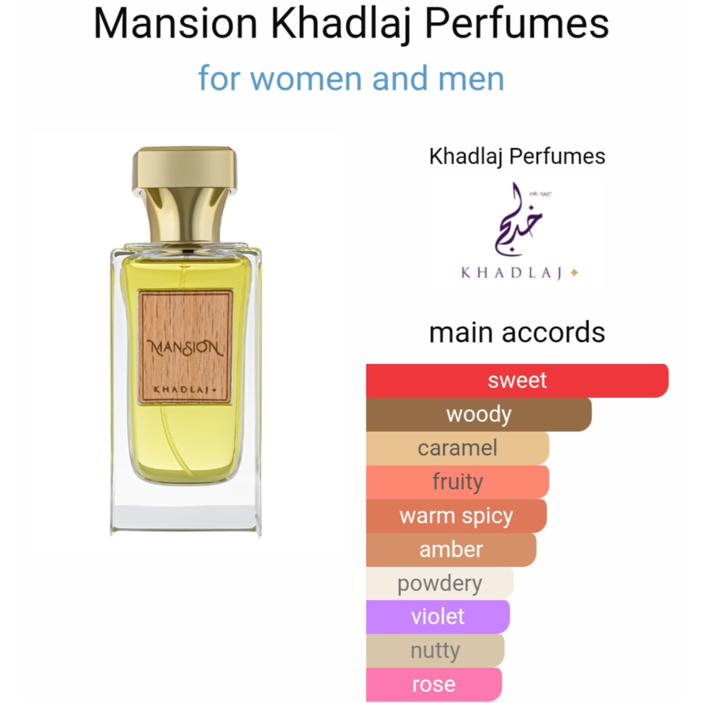 Khadlaj mansion edp 100ml for men and women