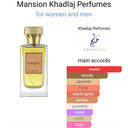 Khadlaj mansion edp 100ml for men and women