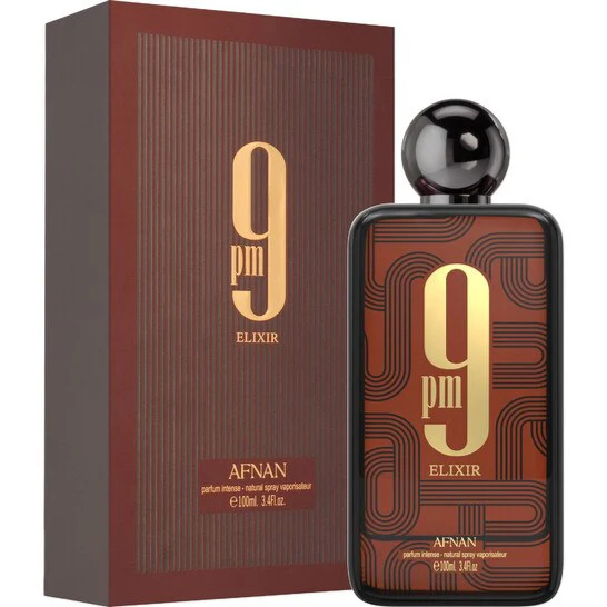 Afnan 9 pm elixir intense edp 100 ml for men and women