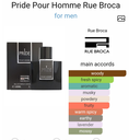 Pride for men edp 100 ml by rue broca