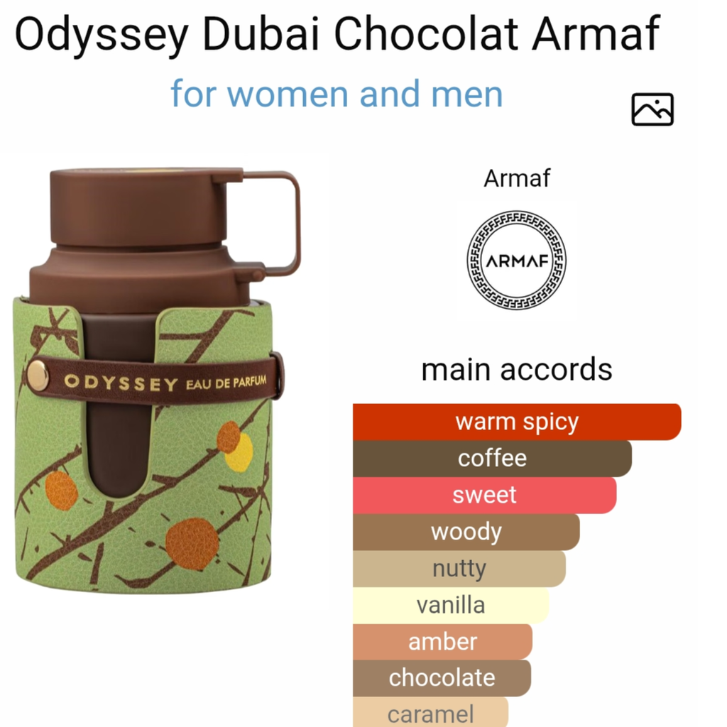 Armaf odyssey dubai chocolate edp 100 ml for men and women
