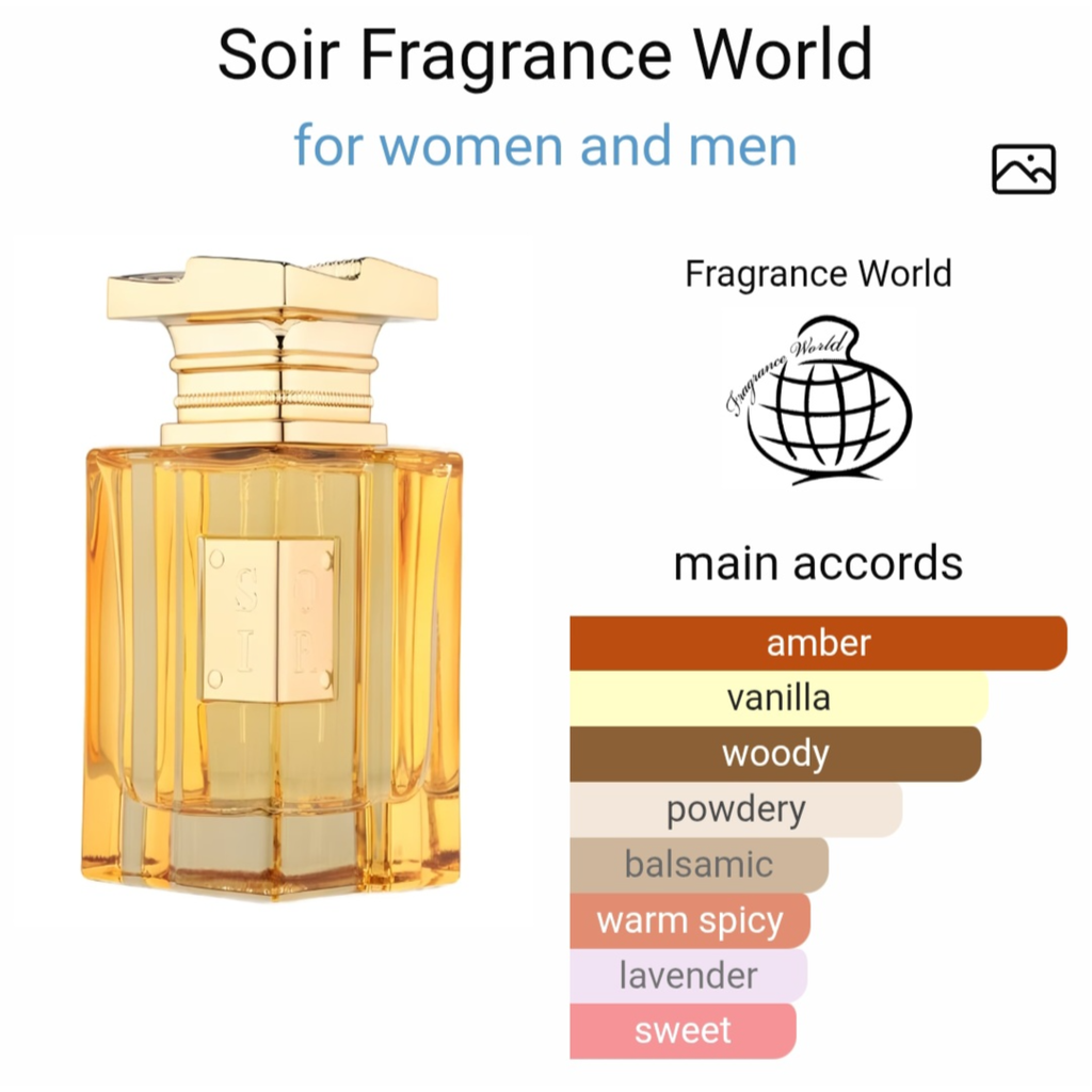 Fragrance world soir efp 100 ml for men