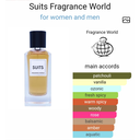 Fragrance world suits edp 100 ml for men