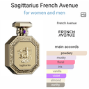 French avenue Sagittarius edp 100 ml for men and women