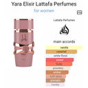 Lattafa yara elixir edp 100 ml for women