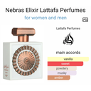 Lattafa pride nebras elixir edp 100 ml for men and women