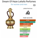 Lattafa dream of haze edp 100 ml for men and women