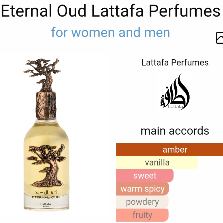 Lattafa pride eternal oud edp 100 ml for men and women