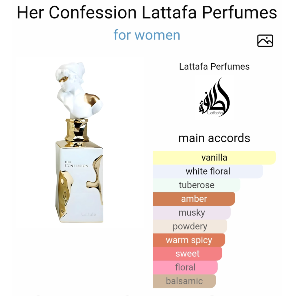 Lattafa her confession edp 100 ml for women