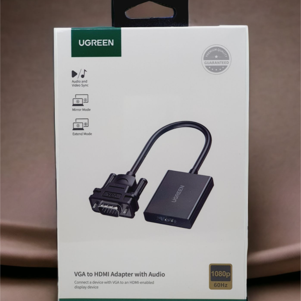 UGREEN VGA TO HDMI ADAPTER WITH AUDIO