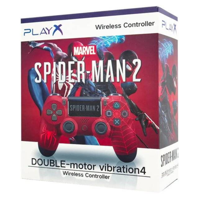 PS4 Play X Wireless Controller (Spider Man 2)