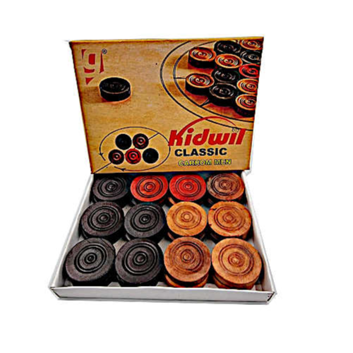Carrom men wood