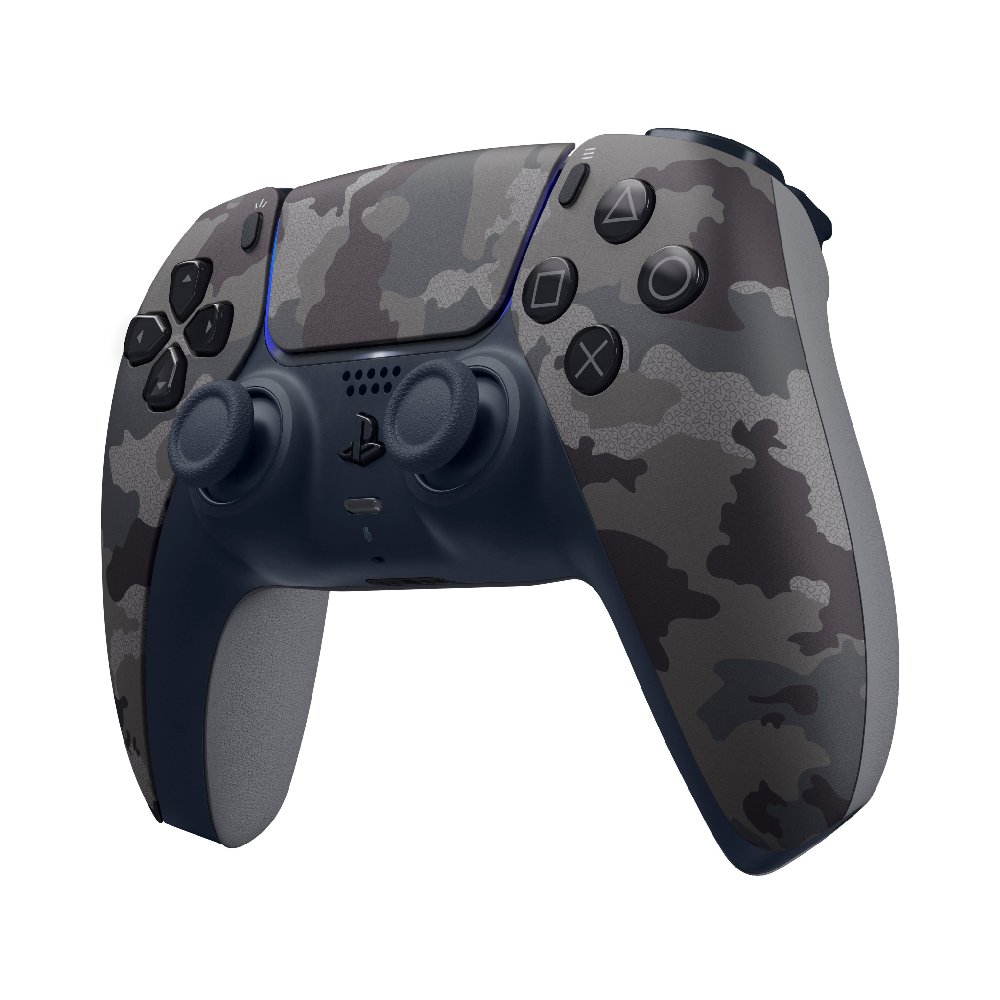 Sony PS5 DualSense Controller - Grey Camouflage