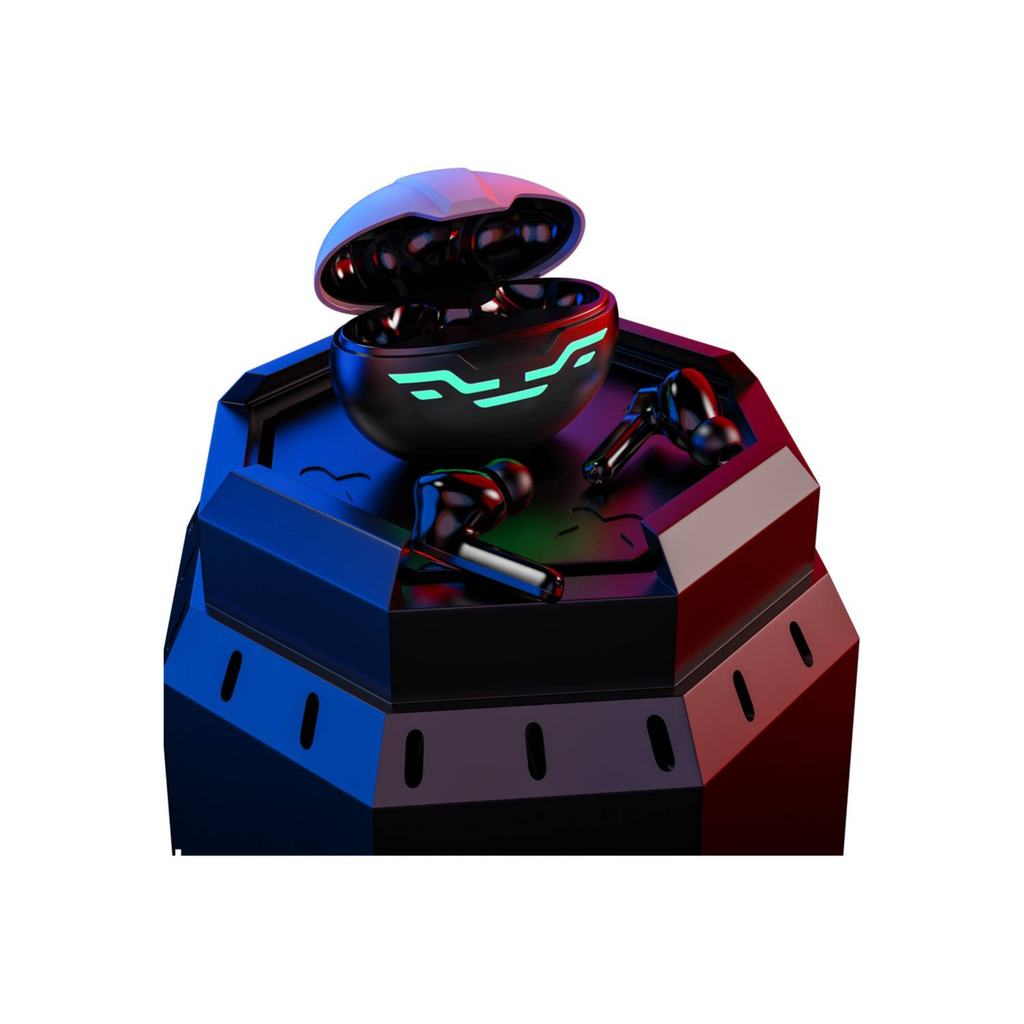 Porodo Gaming Ultra Low-Latency Gaming Earbuds - Black