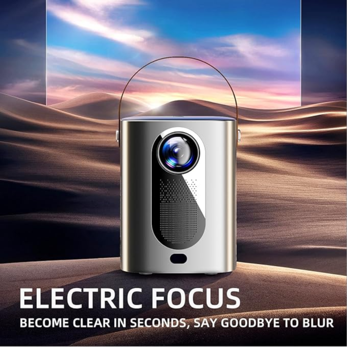 HY6 4K Smart DLP Android 9 Mini Video Projector