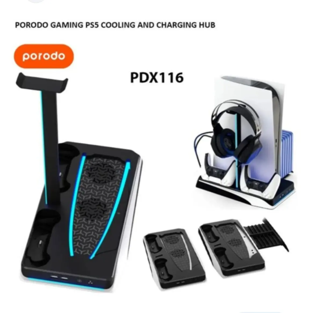 pdx 116 ps5 cooling and charging hub