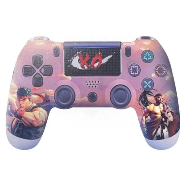 PS4 Play X Wireless Controller (Street Fighter / Red)