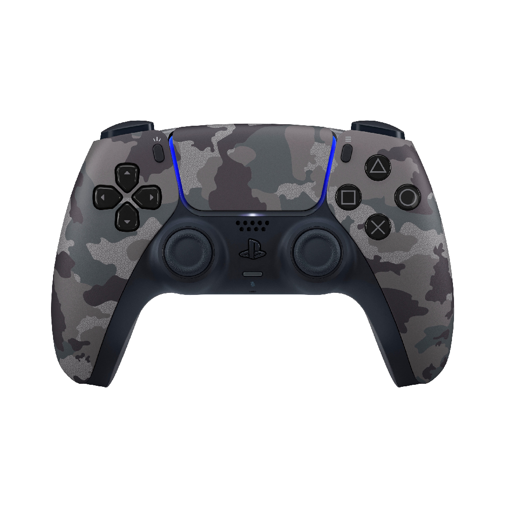 Sony PS5 DualSense Controller - Grey Camouflage