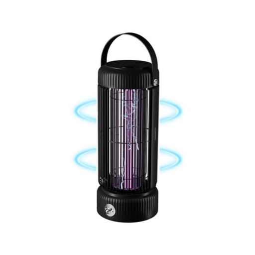 Porodo Portable Mosquito Zapper with UV LED Lamp Insect Killer (LFS135) Black