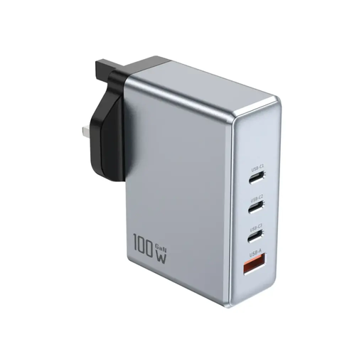 Green Lion Gan Premium Uk Plug Wall Charger 100w