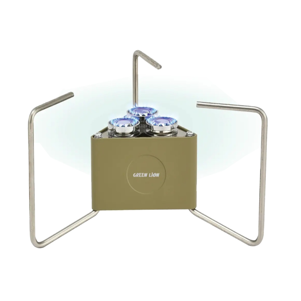 Green Lion 3-Burner Foldable Camping Stove 8000W